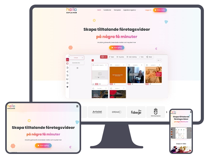 mockup hello explainer black